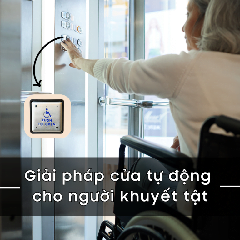 Cửa tự động dành cho người khuyết tật
